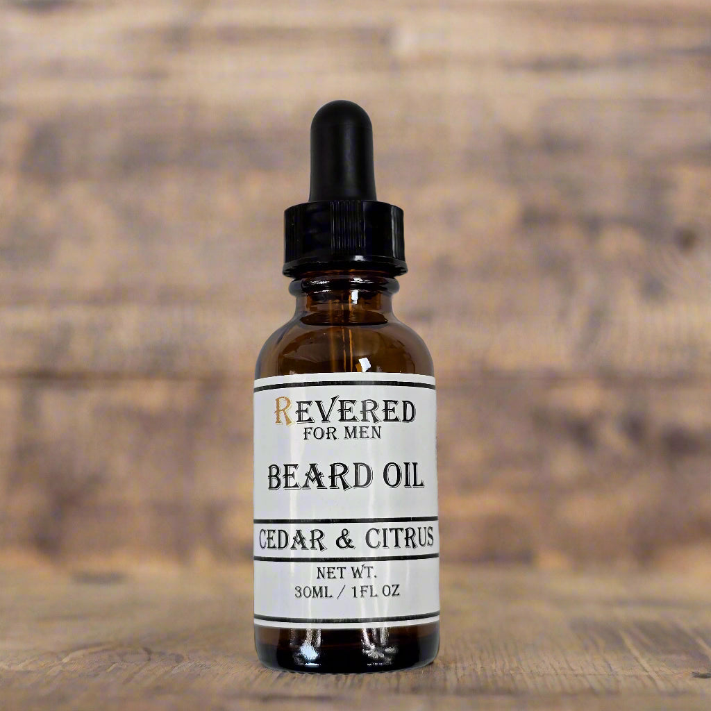 Cedar Citrus Beard Oil